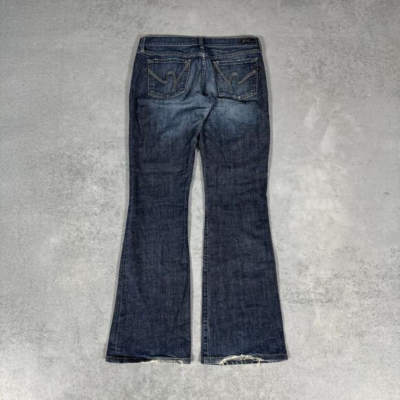 Citizens of Humanity Bootcut Jeans Dark Wash Premium Denim - Size: 29 - Picture 9 of 13